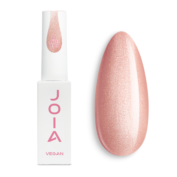 JOIA vegan Camouflage Base Magic Cat Base, 02 Angel peach 8 ml