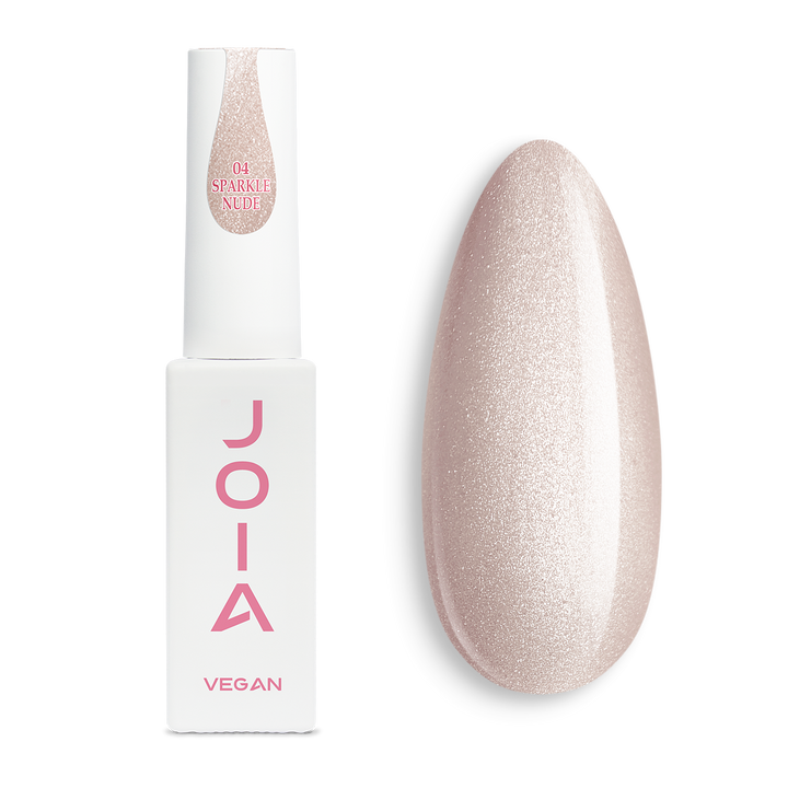 JOIA vegan Camouflage Base Magic Cat Base, 04 Sparkle nude 8 ml