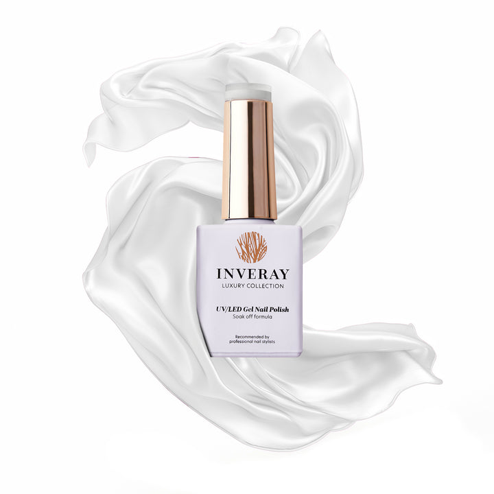 INVERAY UV/LED Gel Nail Polish Snow White 10 ml