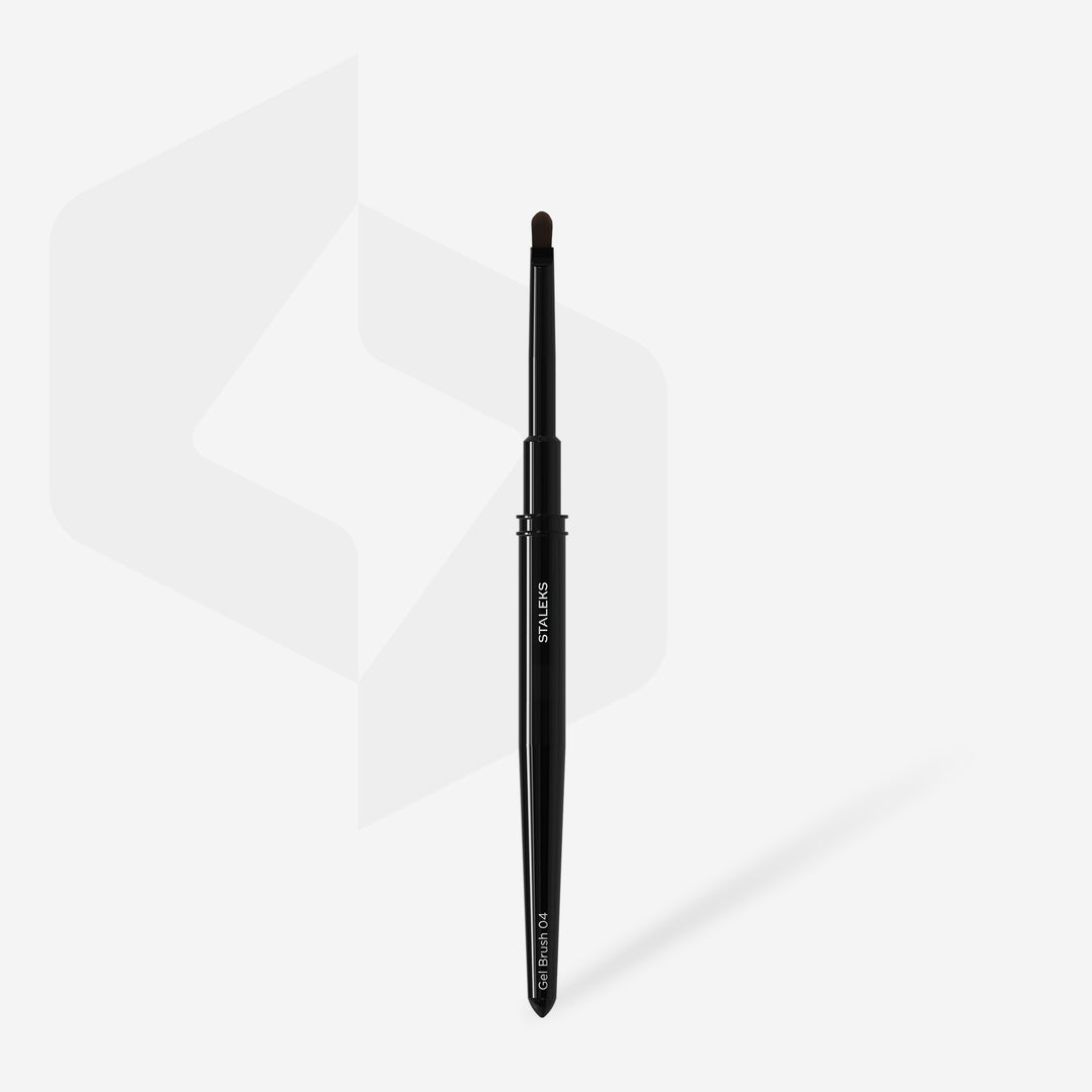 STALEKS professzionális zseléecset EXPERT 04 – 4 mm / 7 mm