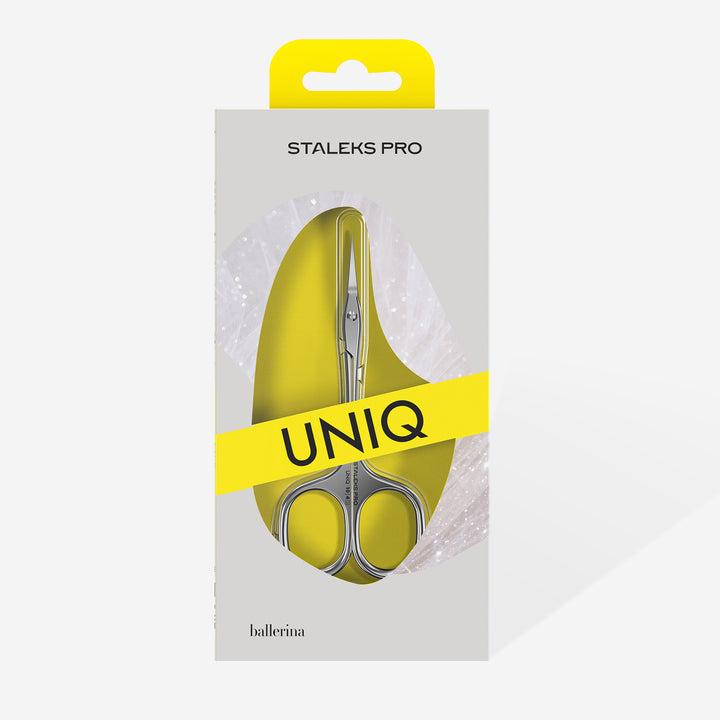 STALEKS professzionális bőrvágó olló UNIQ SQ-10/4
