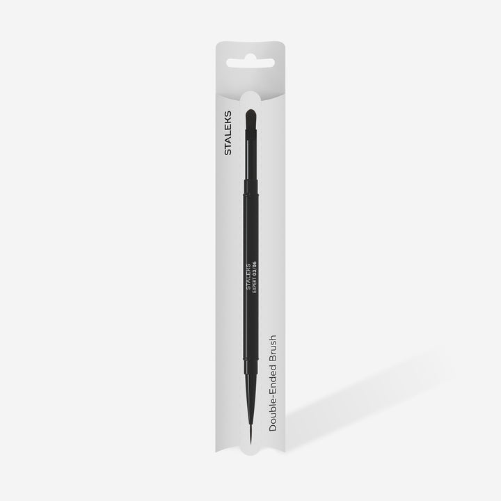 STALEKS professzionális kétvégű ecset EXPERT 03/06 – Liner 10 mm / Zselé 11 mm