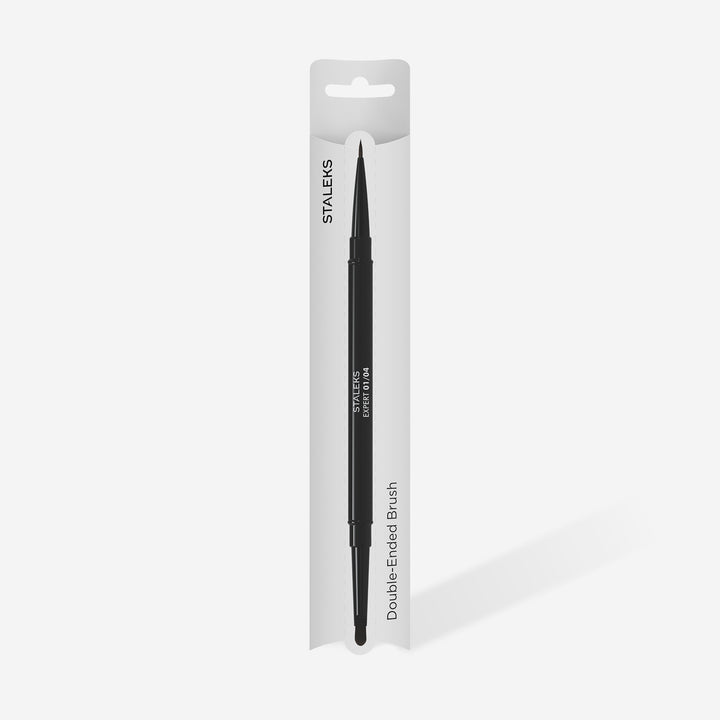 STALEKS EXPERT 01/04 kétvégű ecset – liner 7 mm / zseléecset 7 mm