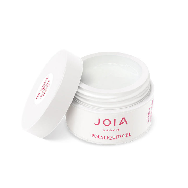 JOIA vegan PolyLiquid Gel 02 Delicate White 50 ml