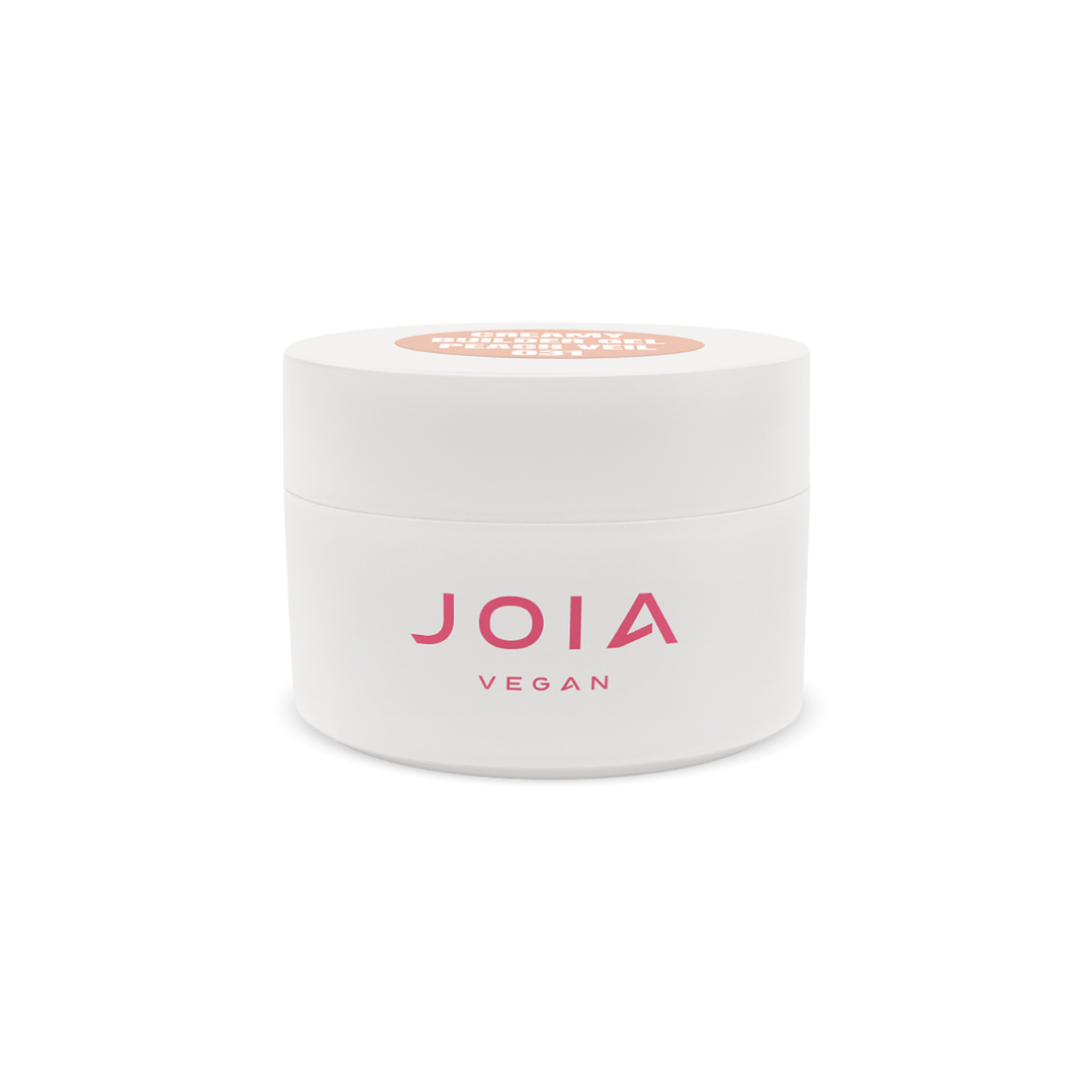 JOIA vegan UV/LED Creamy Builder Gel 031 Peach Veil 15 ml