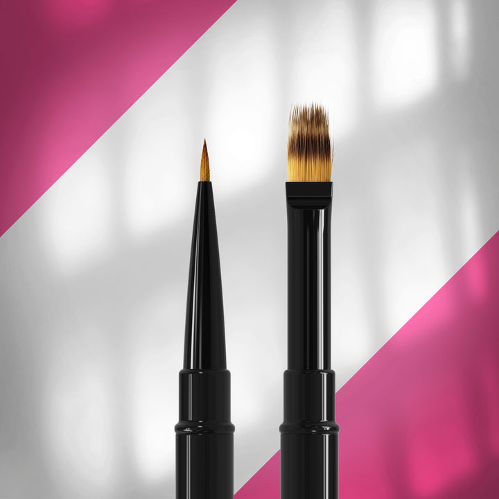 STALEKS EXPERT 01/07 kétvégű ecset – liner 7 mm / ombre ecset 11 mm