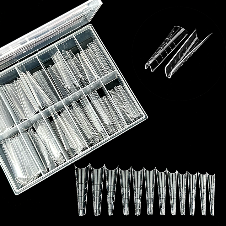 OA Nail System Almond Reverse Tip