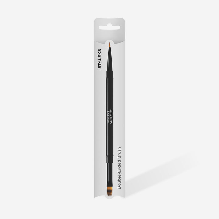 STALEKS EXPERT 01/07 kétvégű ecset – liner 7 mm / ombre ecset 11 mm