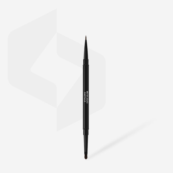 STALEKS EXPERT 01/04 kétvégű ecset – liner 7 mm / zseléecset 7 mm