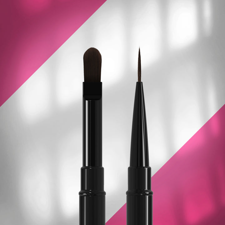 STALEKS professzionális kétvégű ecset EXPERT 03/06 – Liner 10 mm / Zselé 11 mm