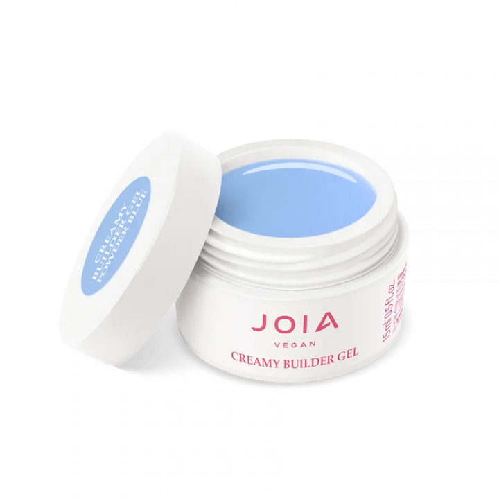 JOIA vegan Creamy Builder Gel Powder Blue 15 ml