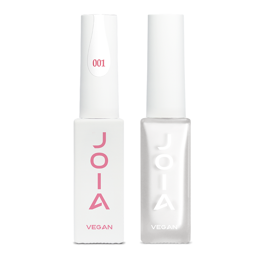JOIA vegan Nail kit 001 Perfect match white
