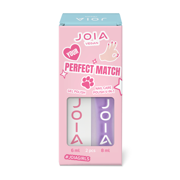 JOIA vegan Nail kit 005 Perfect match Violet