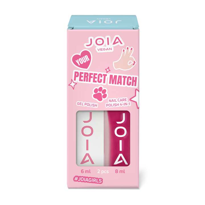 JOIA vegan nail kit 007 Perfect match Purple