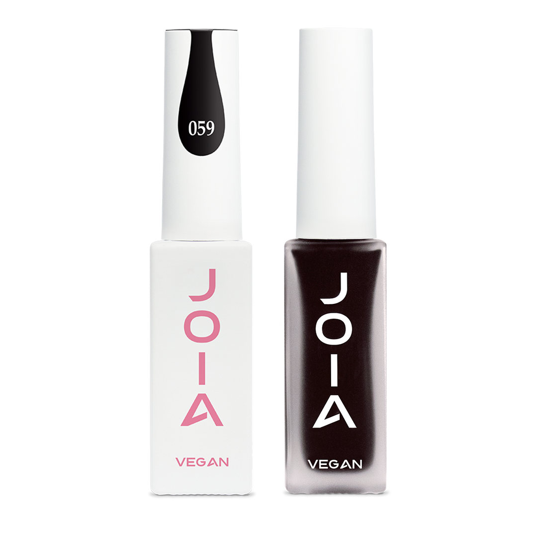 nail kit 010 Perfect match JOIA vegan, Black