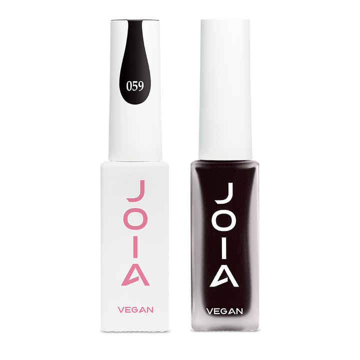 nail kit 010 Perfect match JOIA vegan, Black