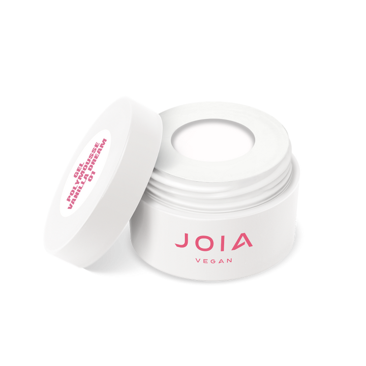 JOIA vegan UV/LED Polymousse Gel 01 Vanilla Dream 15 ml