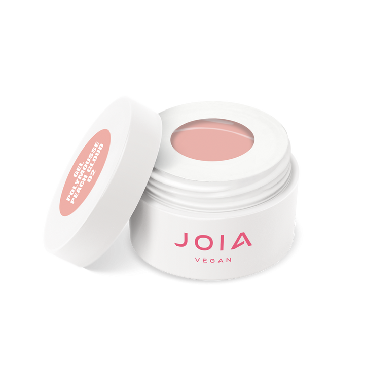 JOIA vegan UV/LED Polymousse Gel 02 Peach Cloud 15 ml