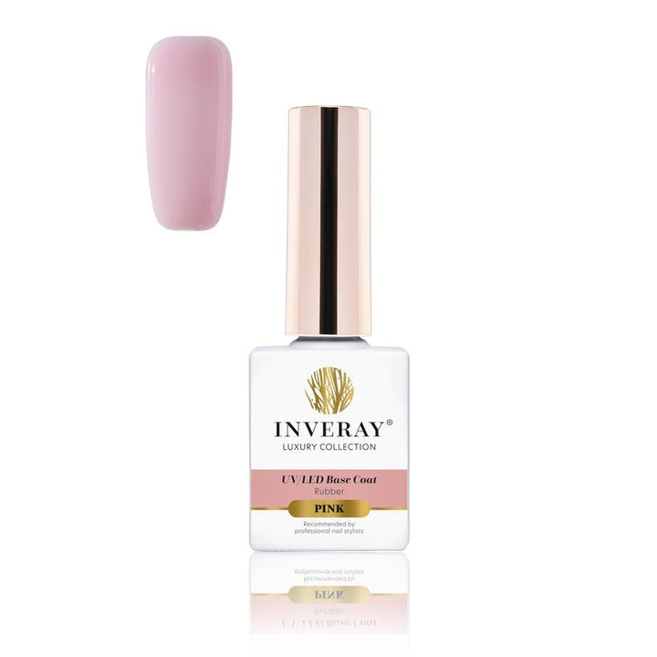 INVERAY UV/LED Rubber Base Coat Pink 10 ml