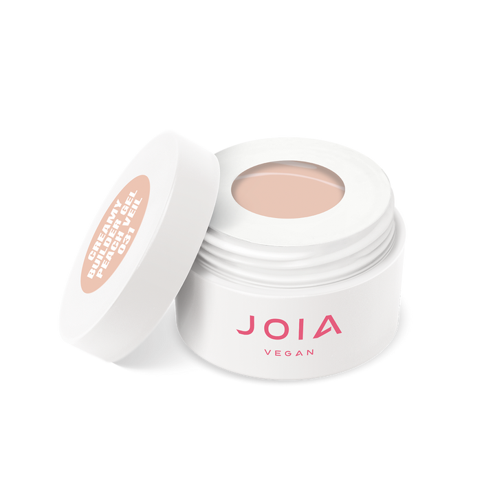 JOIA vegan UV/LED Creamy Builder Gel 031 Peach Veil 15 ml