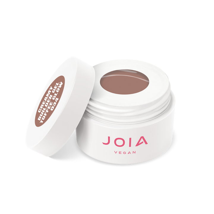JOIA vegan UV/LED Creamy Builder Gel 034 Toffee Glow 15 ml