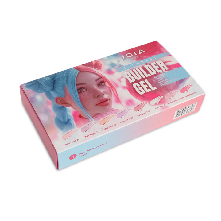 JOIA vegan Universal Builder Gel szett