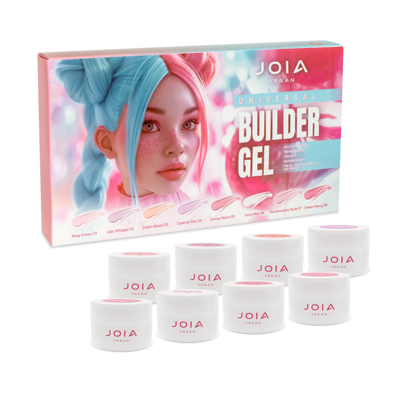 JOIA vegan Universal Builder Gel szett