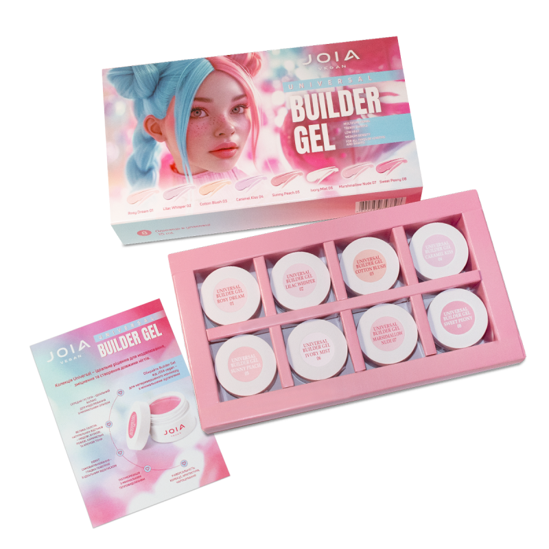 JOIA vegan Universal Builder Gel szett