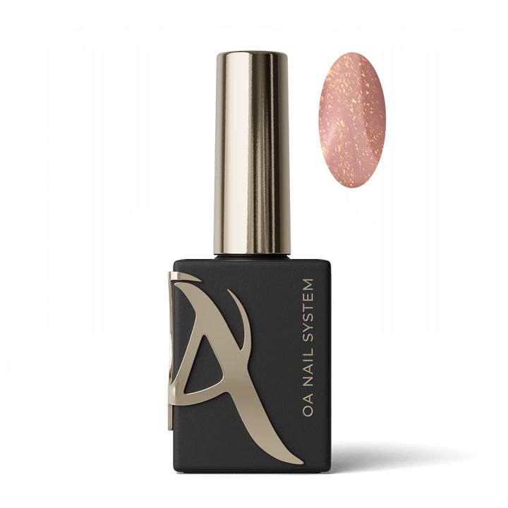 OA Nail System Structura Base Glitter Peach Cover 15 ml